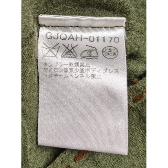 Jocomomola de Sybilla Women's Embroidered Wool Olive Green Circle Skirt 40/US 0 - Picture 11 of 11